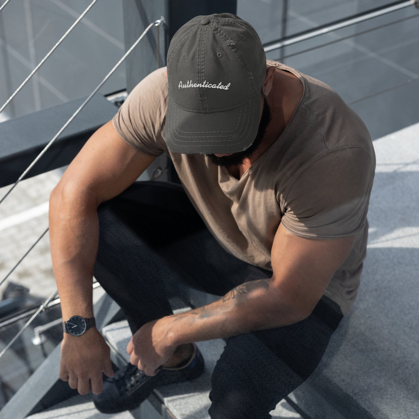 Distressed Baseball Cap