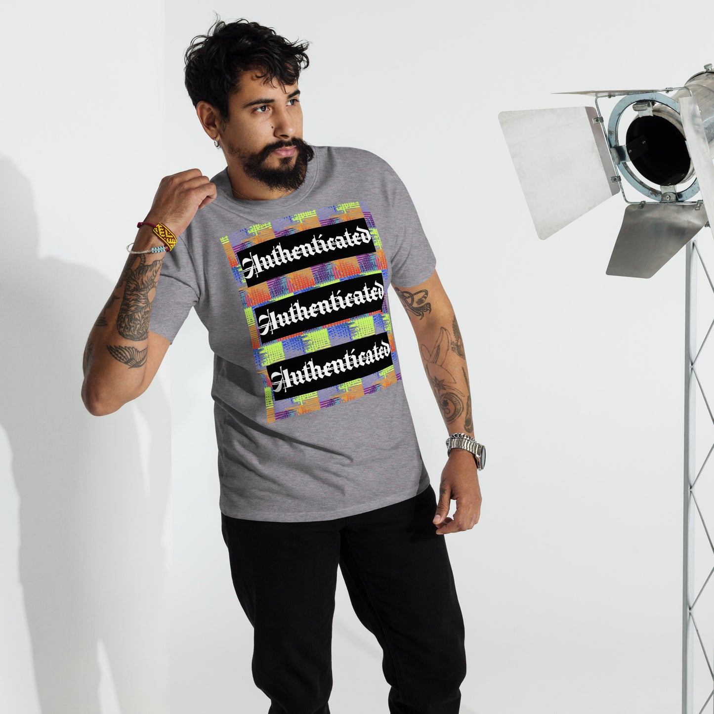 Authenticated Block Tee