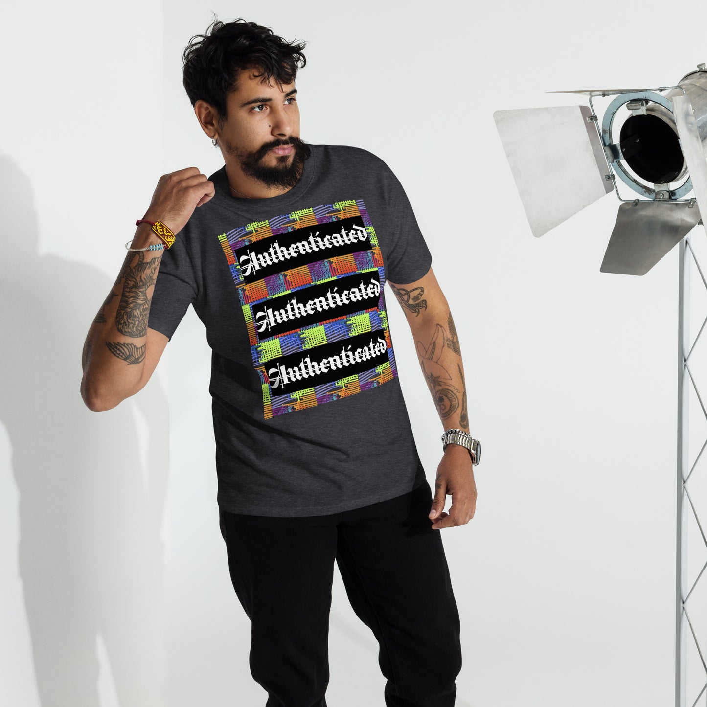Authenticated Block Tee