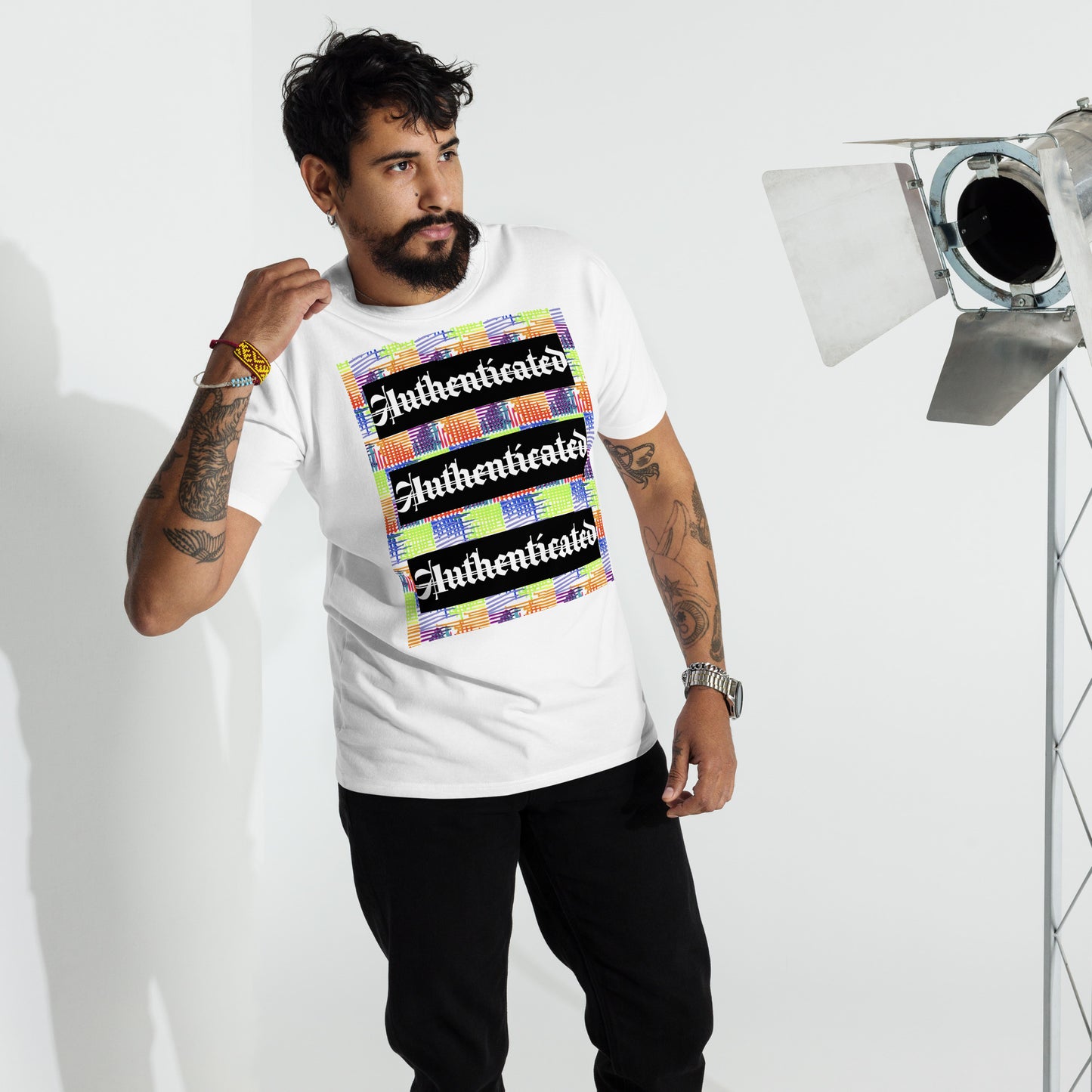 Authenticated Block Tee