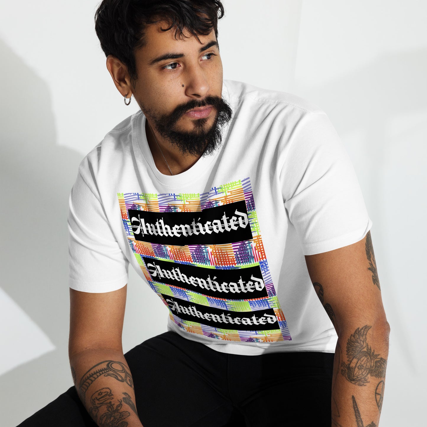 Authenticated Block Tee