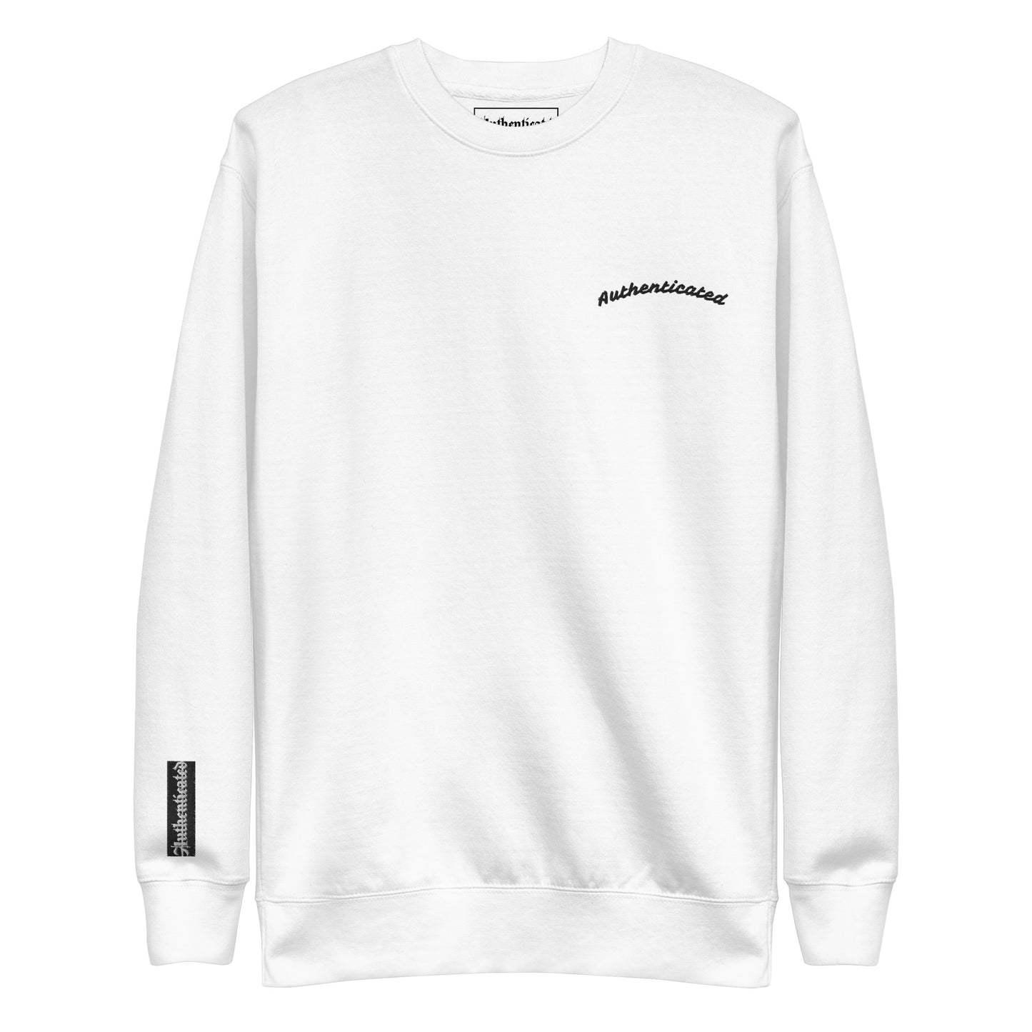 Authenticated Embroidered Crew