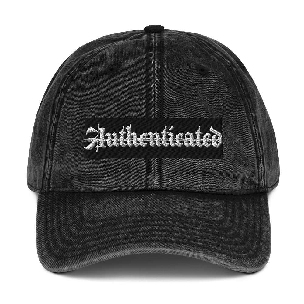 Vintage Authenticated Cap