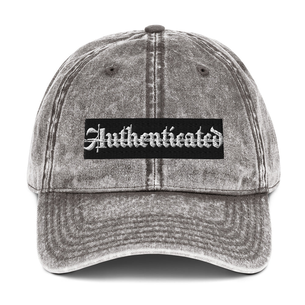 Vintage Authenticated Cap