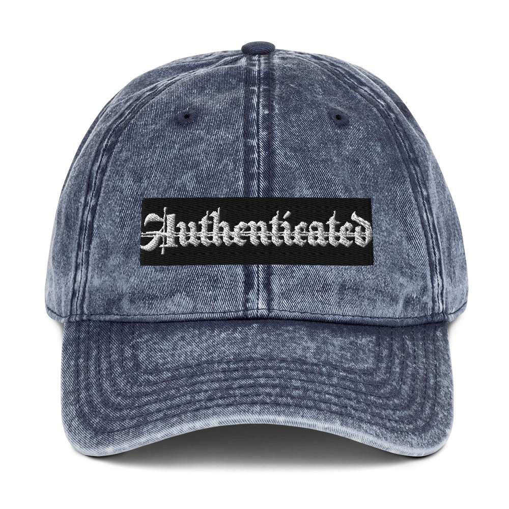 Vintage Authenticated Cap