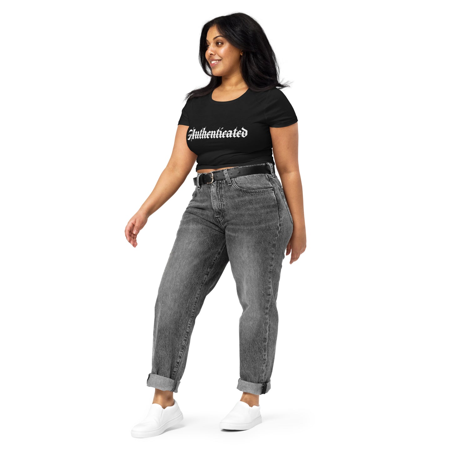 Authenticated Women’s Crop Top